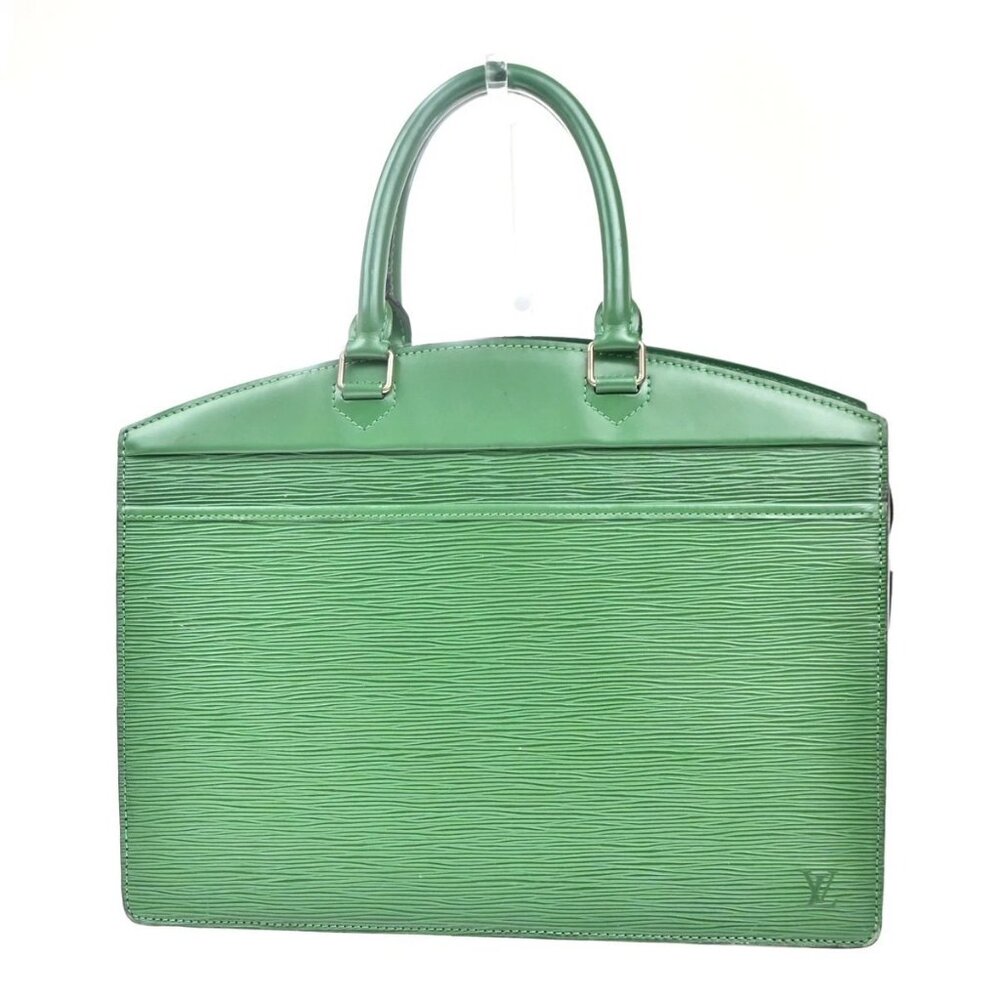 LOUIS VUITTON LV Riviera Hand Tote Bag Epi Leather Green France M48184 33MA297